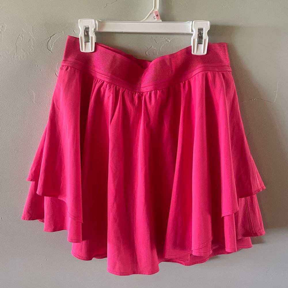 Pink LuluLemon Tennis Skirt